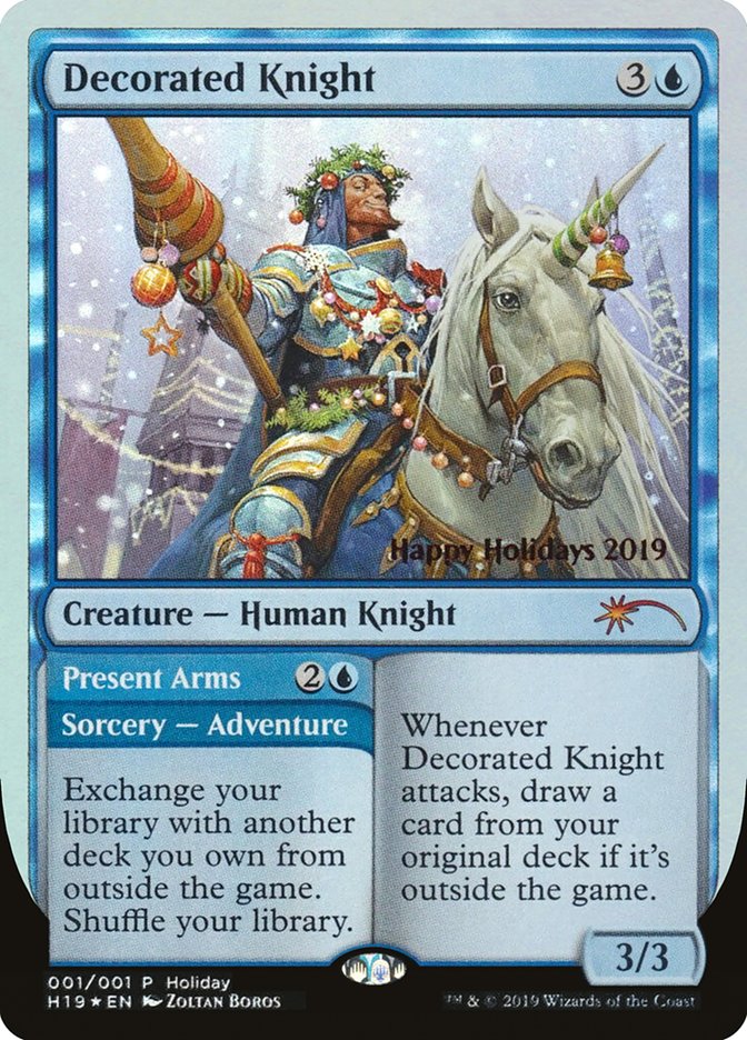 Decorated Knight [Happy Holidays] | Game Haven TX