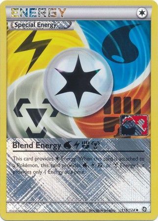 Blend Energy WLFM (118/124) (League Promo) [Black & White: Dragons Exalted] | Game Haven TX