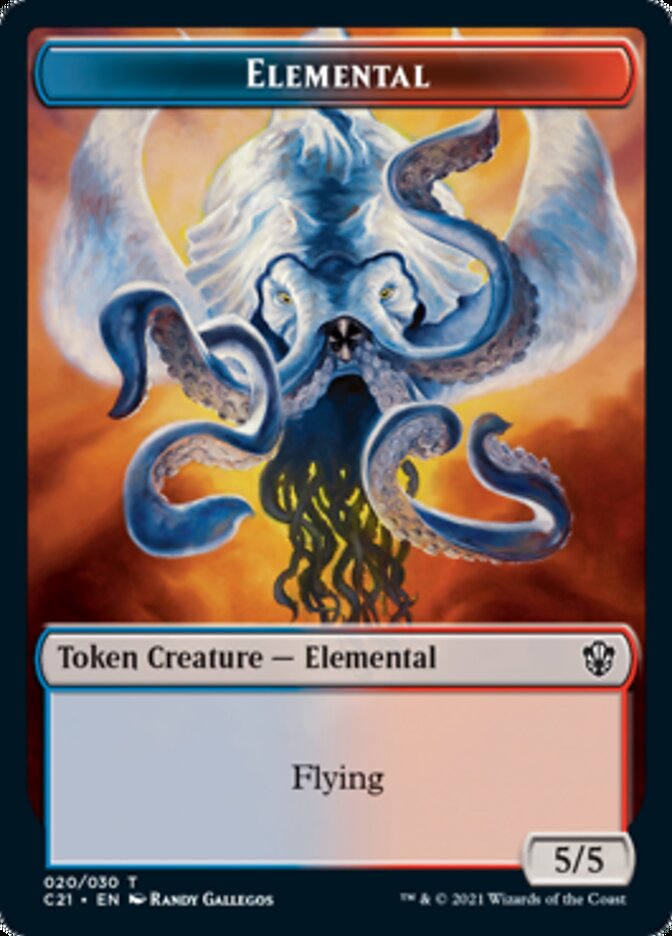 Elemental // Copy Token [Commander 2021 Tokens] | Game Haven TX