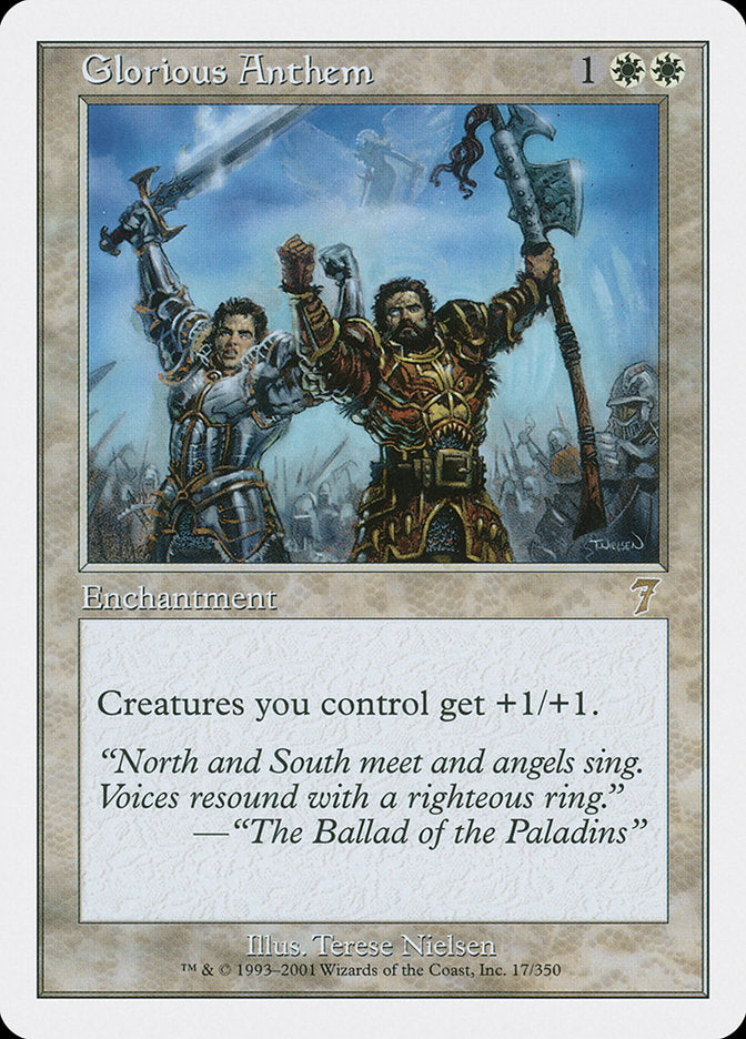 Glorious Anthem [Seventh Edition] | Game Haven TX