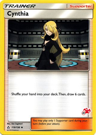 Cynthia (119/156) (Charizard Stamp #21) [Battle Academy 2020] | Game Haven TX