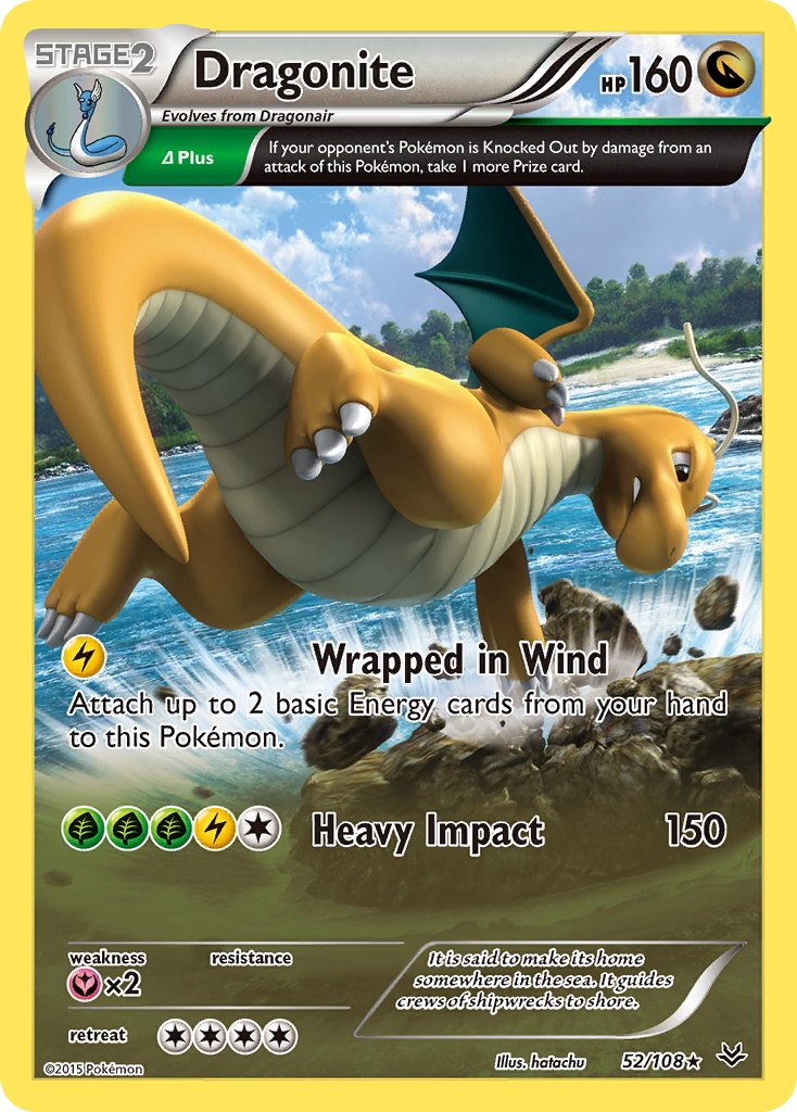 Dragonite (52/108) (Theme Deck Exclusive) [XY: Roaring Skies] | Game Haven TX