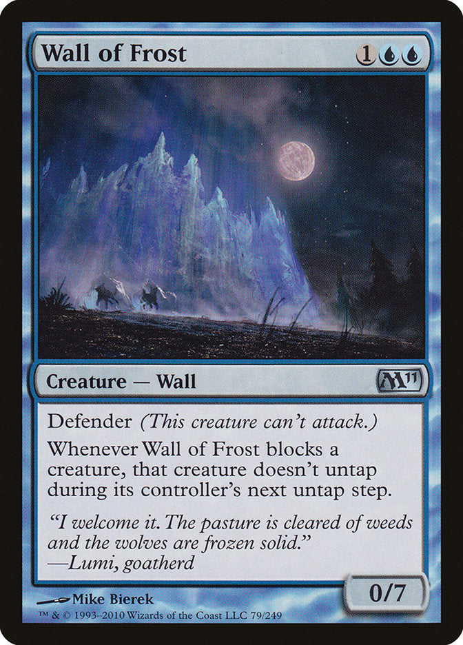 Wall of Frost [Magic 2011] | Game Haven TX