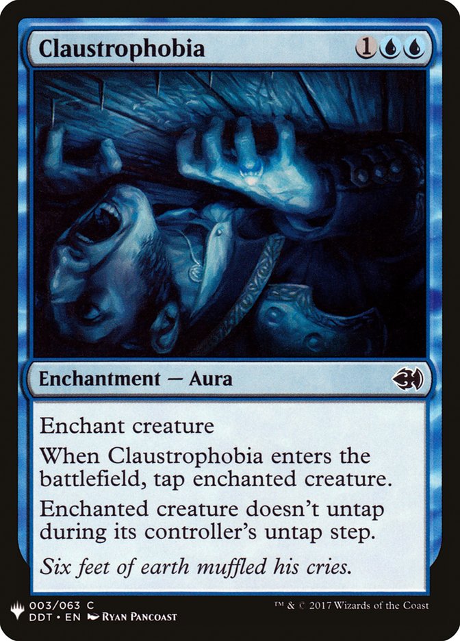 Claustrophobia [Mystery Booster] | Game Haven TX