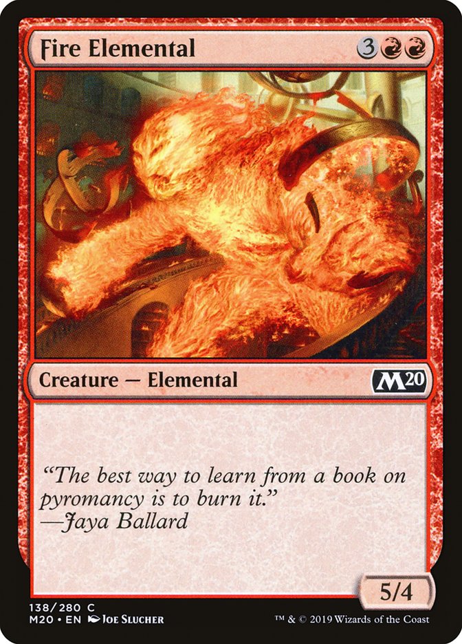 Fire Elemental [Core Set 2020] | Game Haven TX