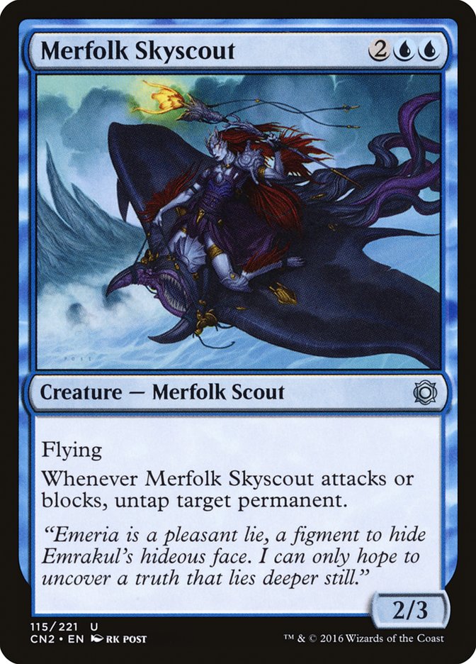 Merfolk Skyscout [Conspiracy: Take the Crown] | Game Haven TX