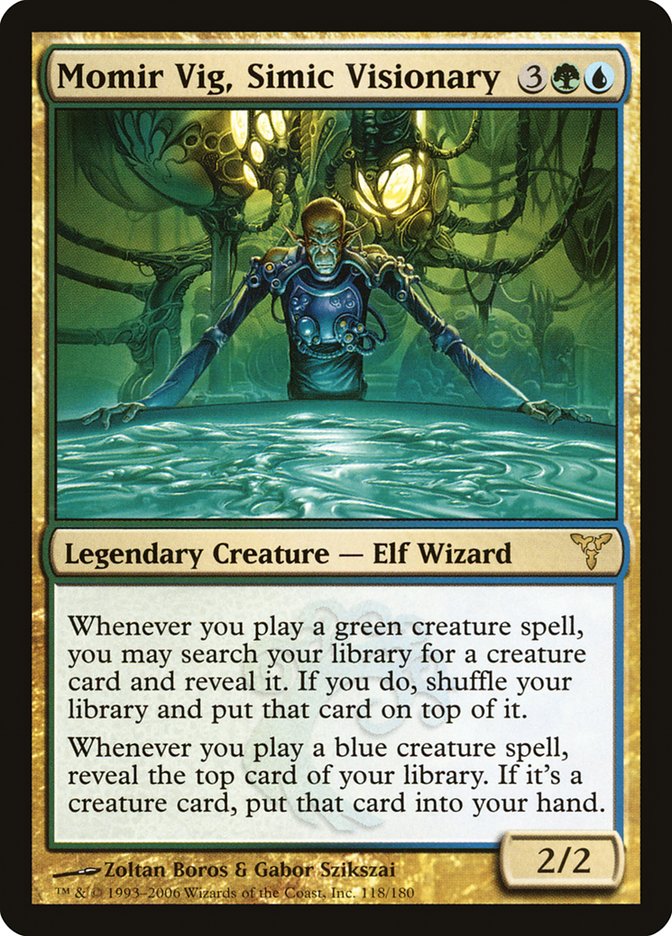 Momir Vig, Simic Visionary [Dissension] | Game Haven TX