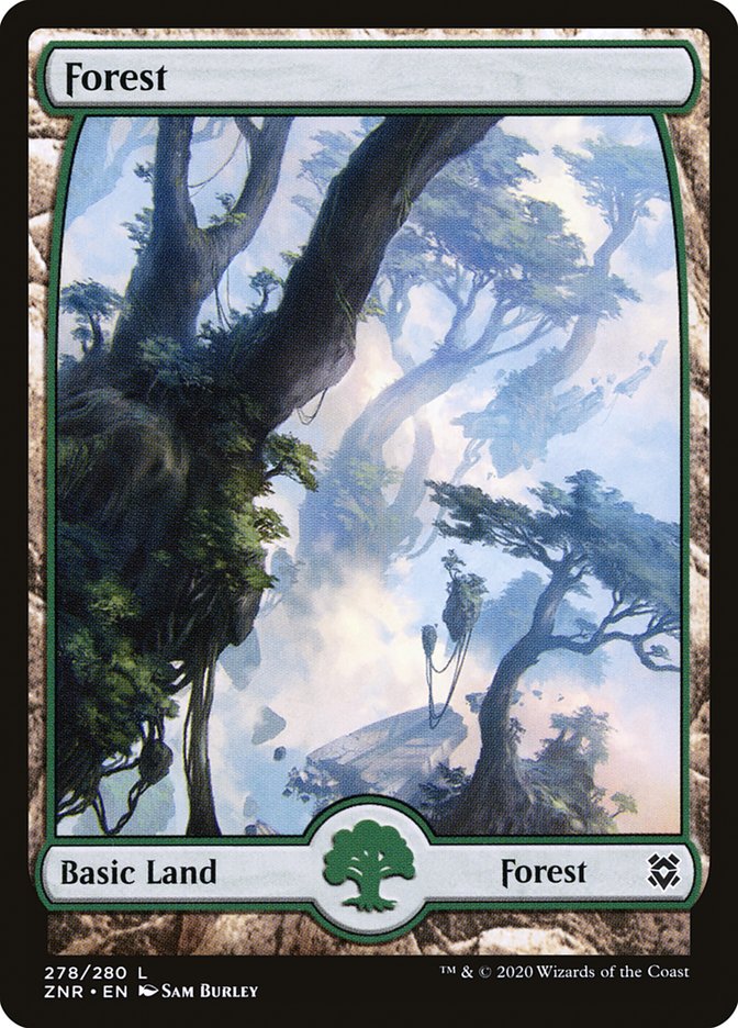 Forest (278) [Zendikar Rising] | Game Haven TX