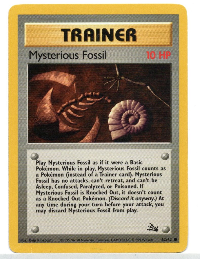 Mysterious Fossil (62/62) [Fossil Unlimited] | Game Haven TX
