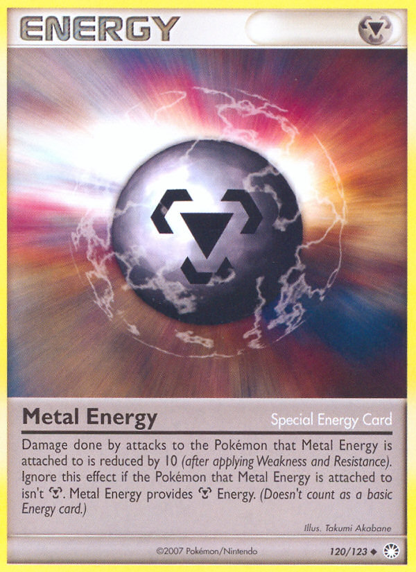 Metal Energy (120/123) [Diamond & Pearl: Mysterious Treasures] | Game Haven TX