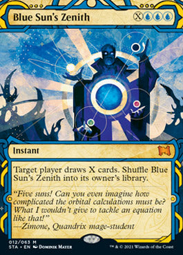 Blue Sun's Zenith (Etched Foil) [Strixhaven Mystical Archive] | Game Haven TX