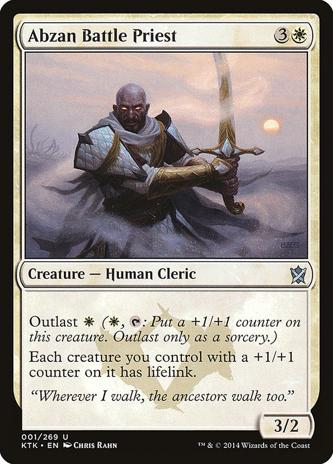 Abzan Battle Priest [Khans of Tarkir] | Game Haven TX