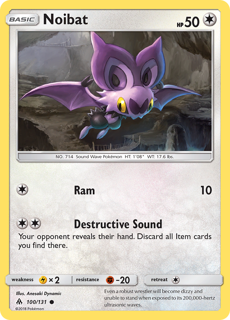 Noibat (100/131) [Sun & Moon: Forbidden Light] | Game Haven TX