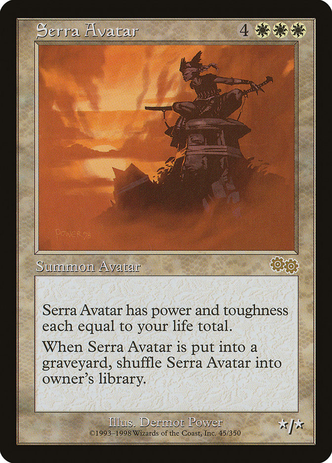 Serra Avatar [Urza's Saga] | Game Haven TX