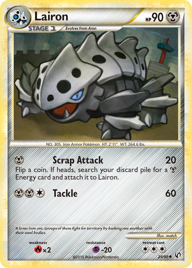 Lairon (29/90) [HeartGold & SoulSilver: Undaunted] | Game Haven TX