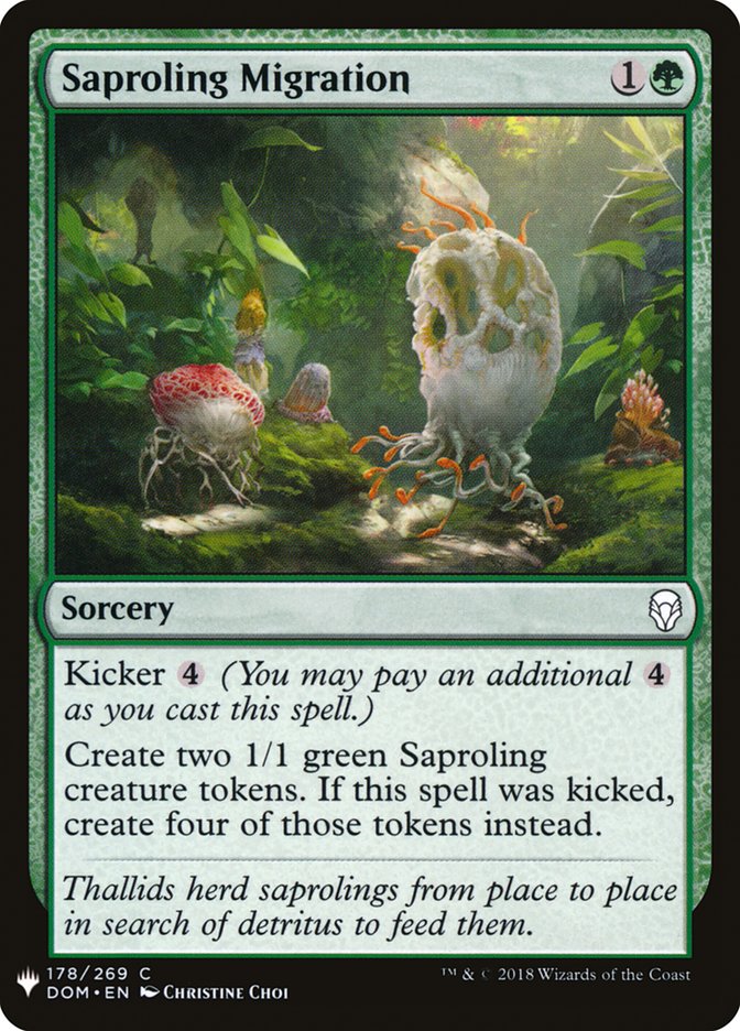 Saproling Migration [Mystery Booster] | Game Haven TX