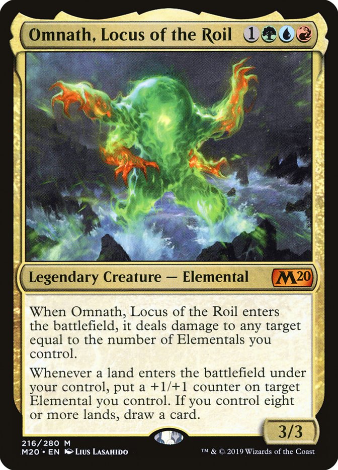 Omnath, Locus of the Roil [Core Set 2020] | Game Haven TX