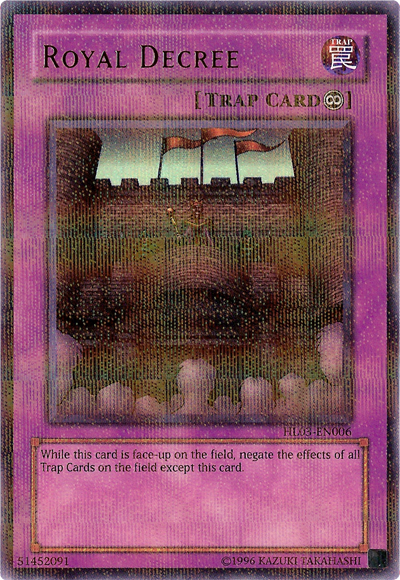 Royal Decree [HL03-EN006] Ultra Rare | Game Haven TX