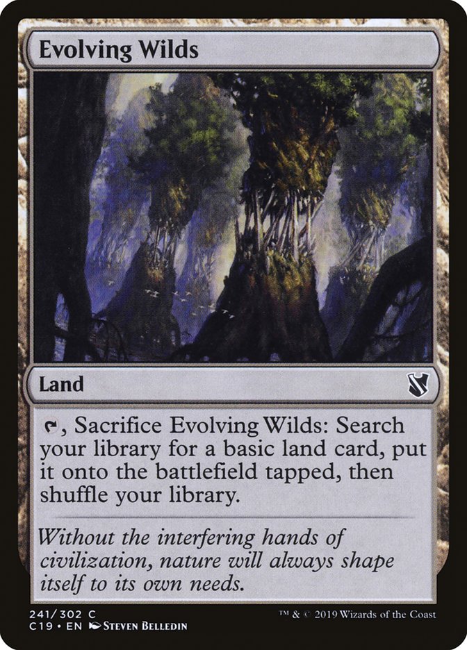 Evolving Wilds [Commander 2019] | Game Haven TX