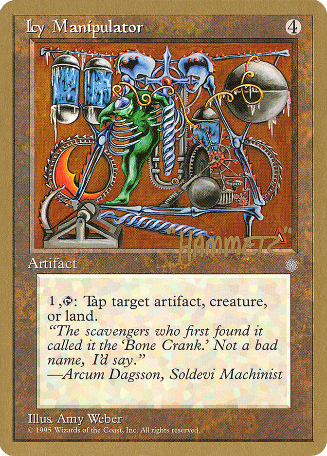 Icy Manipulator (Shawn "Hammer" Regnier) [Pro Tour Collector Set] | Game Haven TX