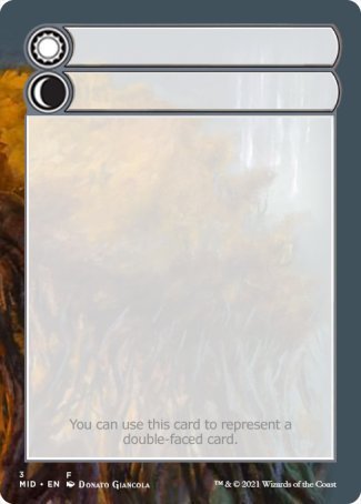 Helper Card (3/9) [Innistrad: Midnight Hunt Tokens] | Game Haven TX