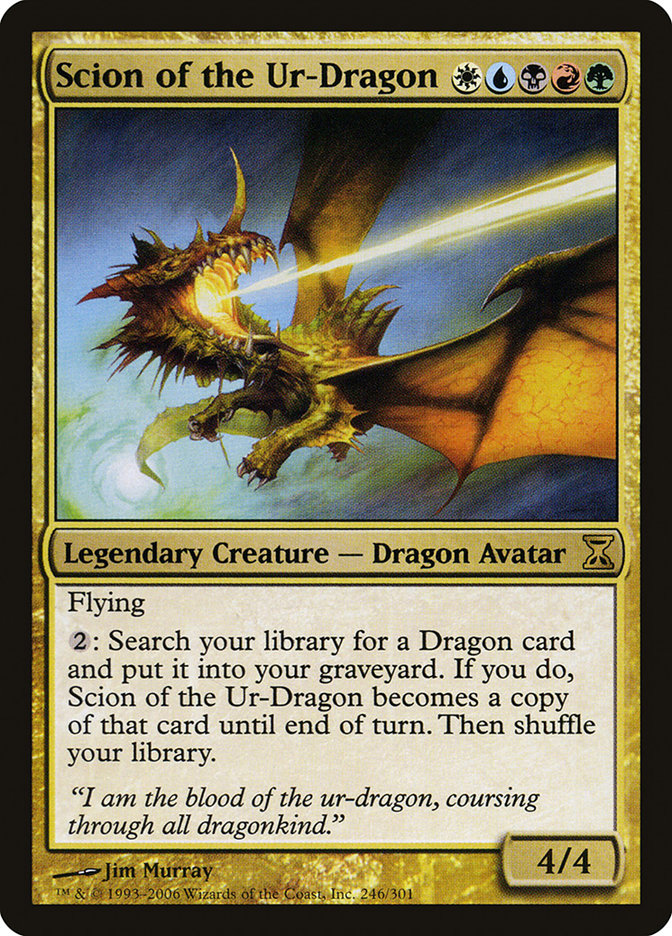 Scion of the Ur-Dragon [Time Spiral] | Game Haven TX