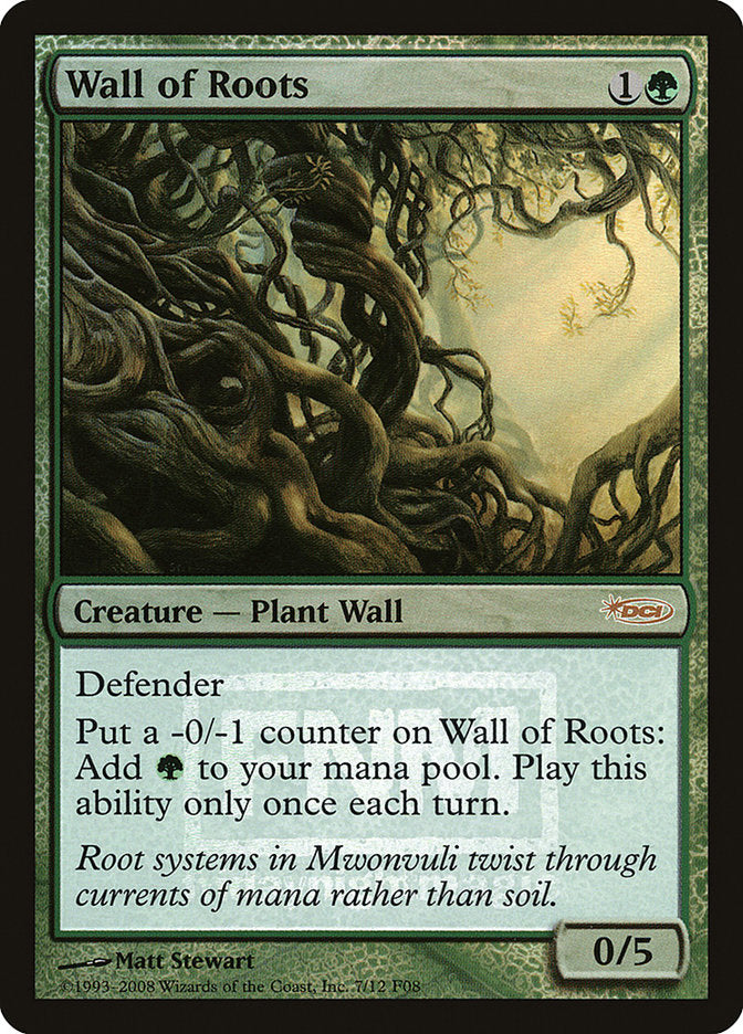 Wall of Roots [Friday Night Magic 2008] | Game Haven TX