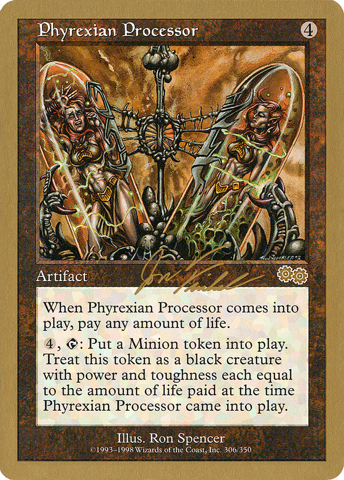 Phyrexian Processor (Jon Finkel) [World Championship Decks 2000] | Game Haven TX