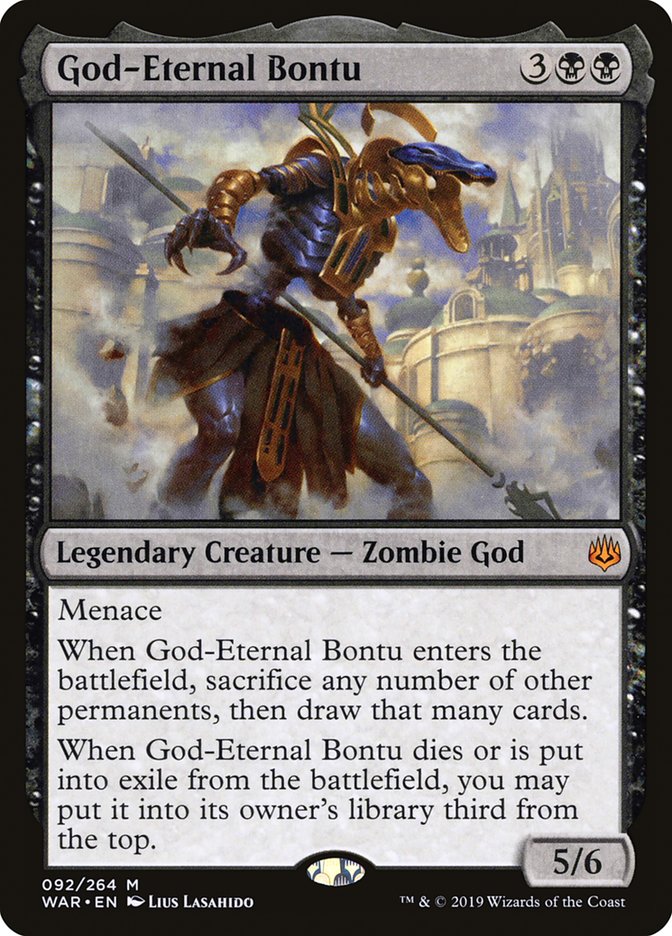 God-Eternal Bontu [War of the Spark] | Game Haven TX