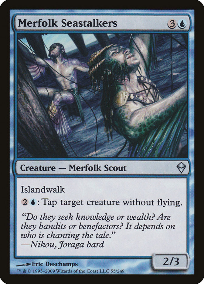 Merfolk Seastalkers [Zendikar] | Game Haven TX