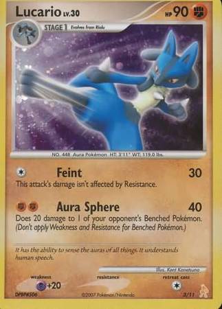 Lucario (3/11) [Diamond & Pearl: Trainer Kit - Lucario] | Game Haven TX