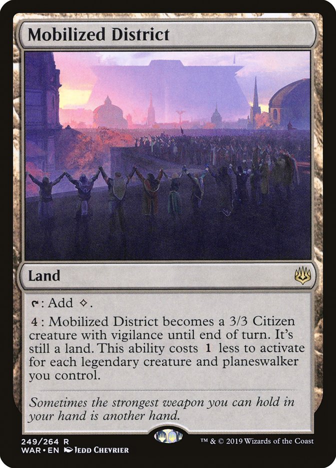 Mobilized District [War of the Spark] | Game Haven TX