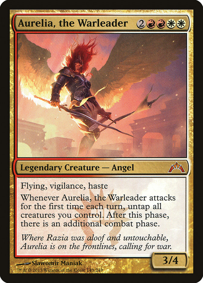 Aurelia, the Warleader [Gatecrash] | Game Haven TX