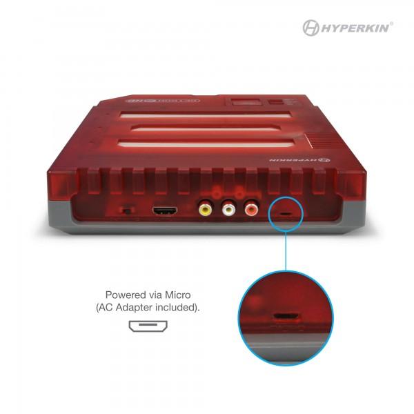 RetroN 3 HD 3-in-1 Retro Gaming Console for NES®, Super NES®/Super Famicom™, and Genesis®/Mega Drive (Jasper Red) - Hyperkin | Game Haven TX
