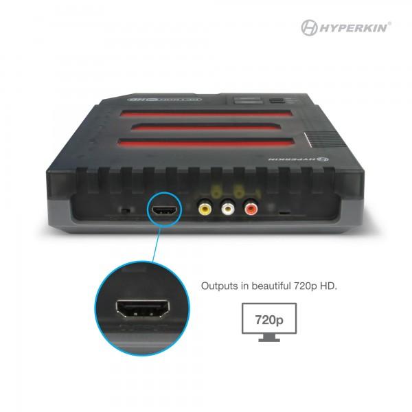 RetroN 3 HD 3-in-1 Retro Gaming Console for NES®, Super NES®/Super Famicom™, and Genesis®/Mega Drive (Space Black) - Hyperkin | Game Haven TX