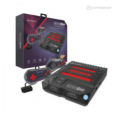 RetroN 3 HD 3-in-1 Retro Gaming Console for NES®, Super NES®/Super Famicom™, and Genesis®/Mega Drive (Space Black) - Hyperkin | Game Haven TX