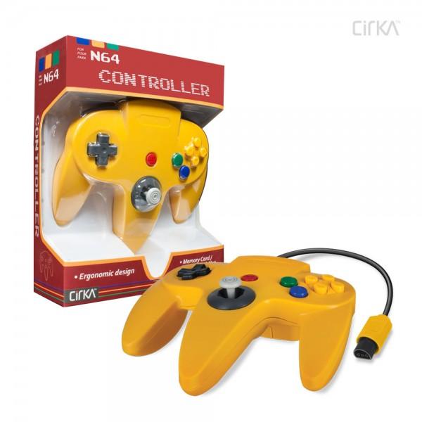 N64 CirKa Controller (Yellow) | Game Haven TX