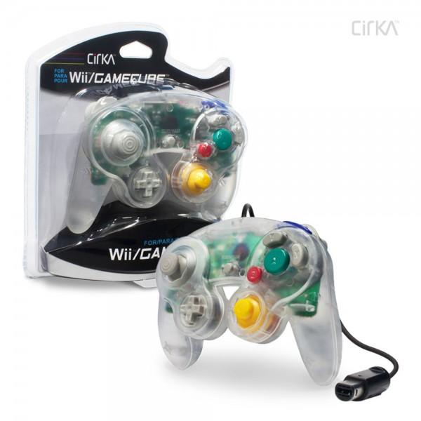 Wii/ GameCube CirKa Controller (Clear) | Game Haven TX