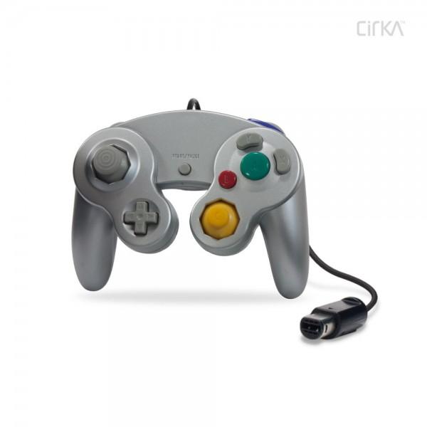 Wii/ GameCube CirKa Controller (Silver) | Game Haven TX