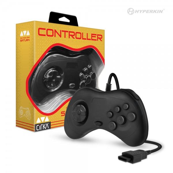 Controller for Saturn (Black) - CirKa | Game Haven TX