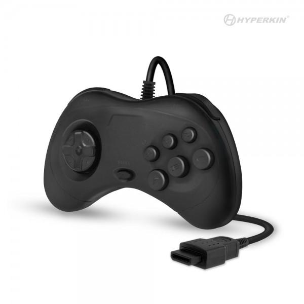 Controller for Saturn (Black) - CirKa | Game Haven TX