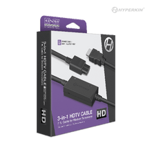 Load image into Gallery viewer, 3-In-1 HDTV Cable for GameCube/ N64/ SNES - Hyperkin
