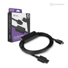 Load image into Gallery viewer, 3-In-1 HDTV Cable for GameCube/ N64/ SNES - Hyperkin
