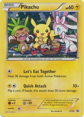 Pikachu XY95 Promo Black Star HOLO | Game Haven TX