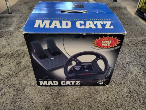 Mad Catz N64 Steering Wheel | Game Haven TX